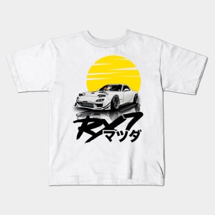 RX7 JDM Kids T-Shirt